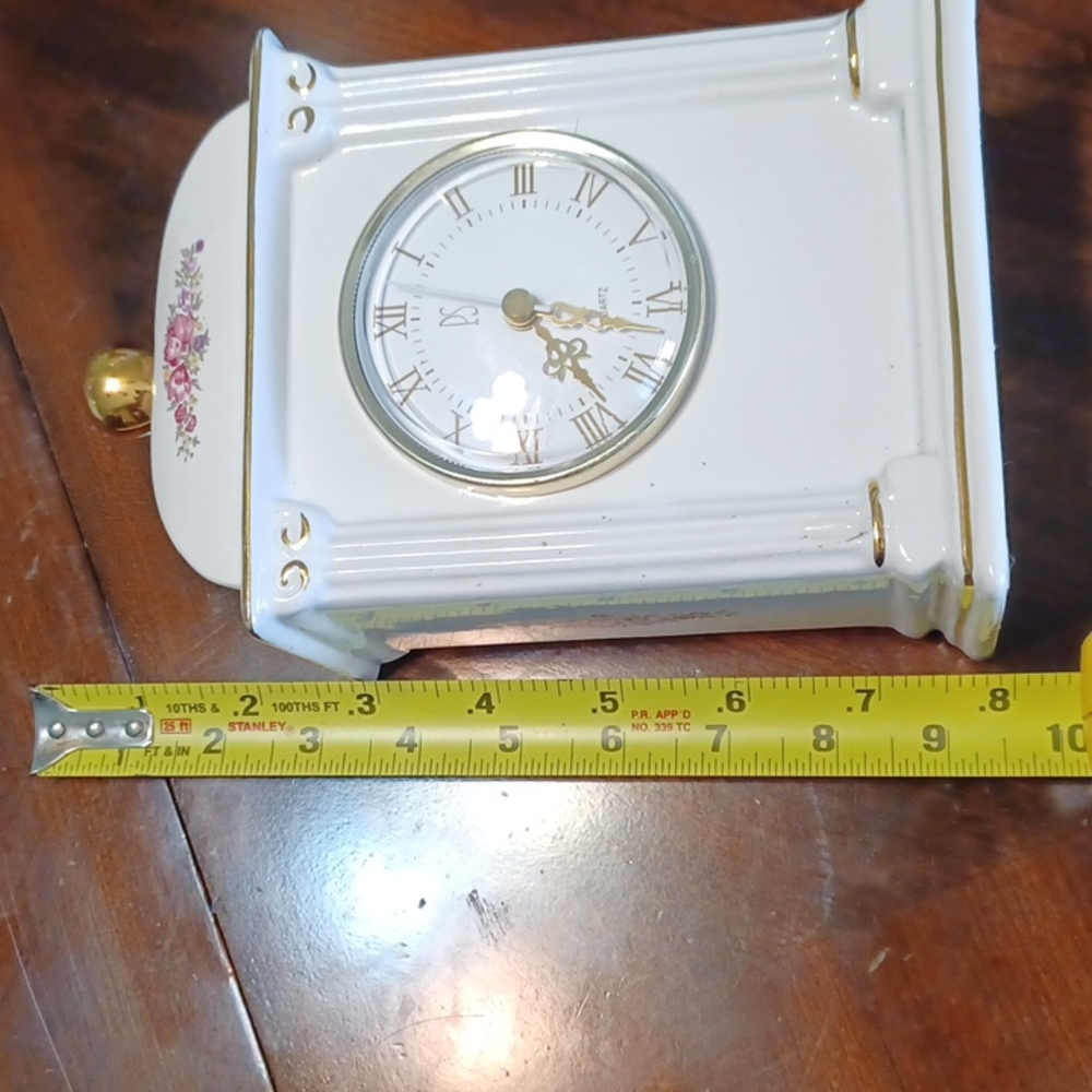 porcelain clock - Picture 4 of 6